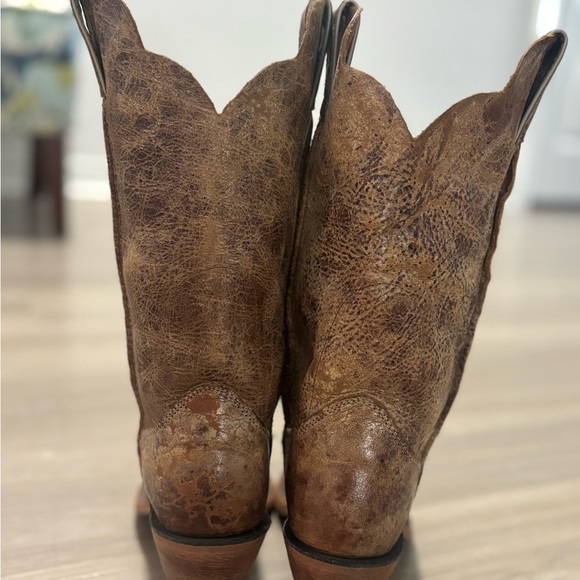 Justin Women's Bent Rail Wildwood Distressed Boot (Tan-BRL122) org $227‎ - Picture 10 of 13